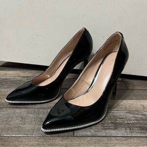 Black patent leather BCBGeneration Hallix stiletto high heels